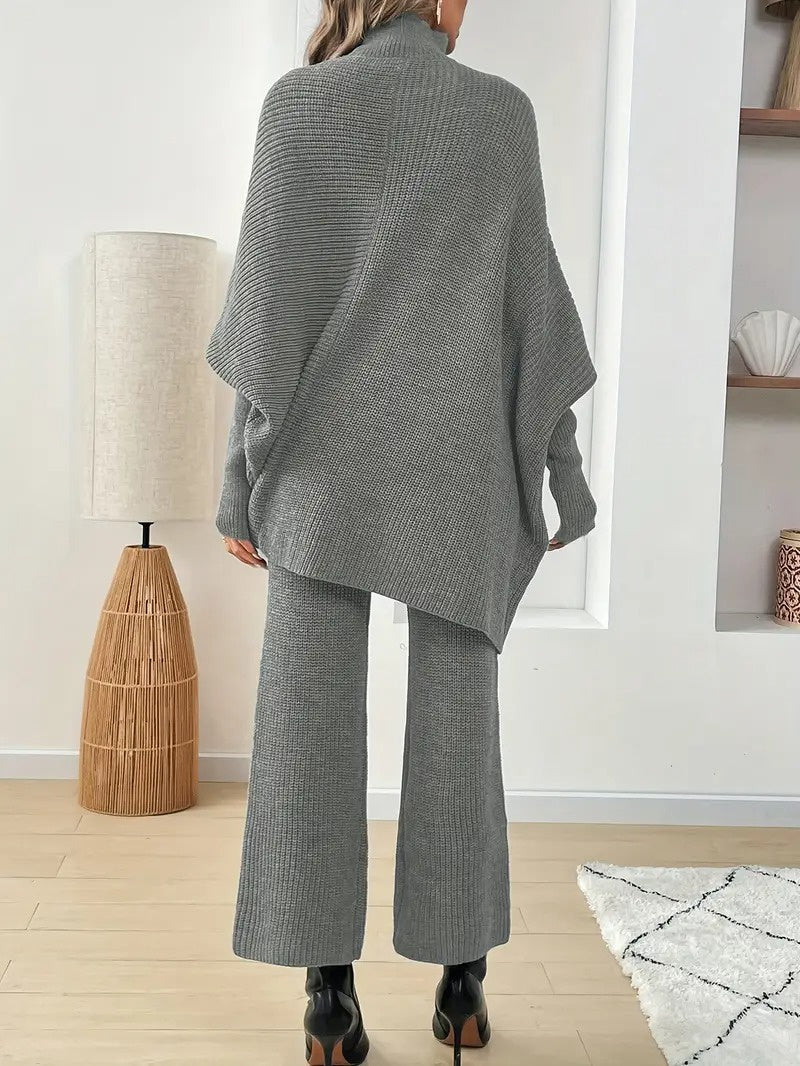 Women's Ribbed Two-Piece Set