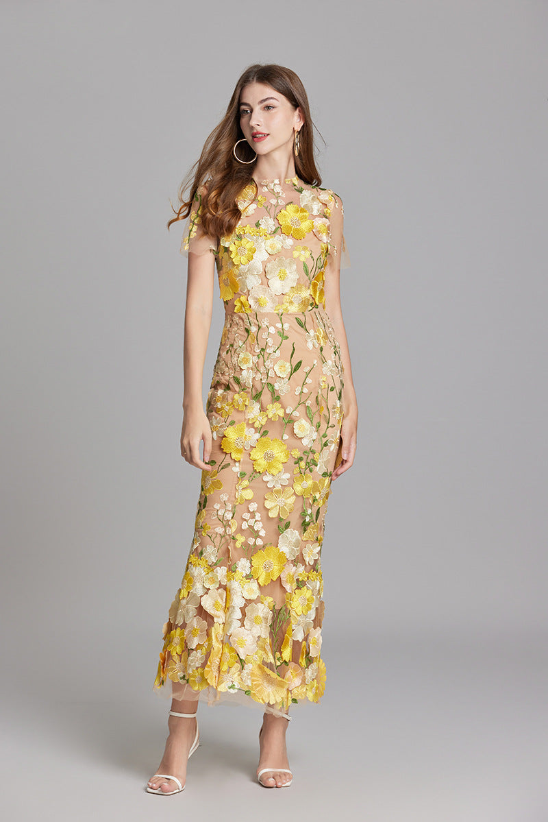 Women’s Floral Dress Midi
