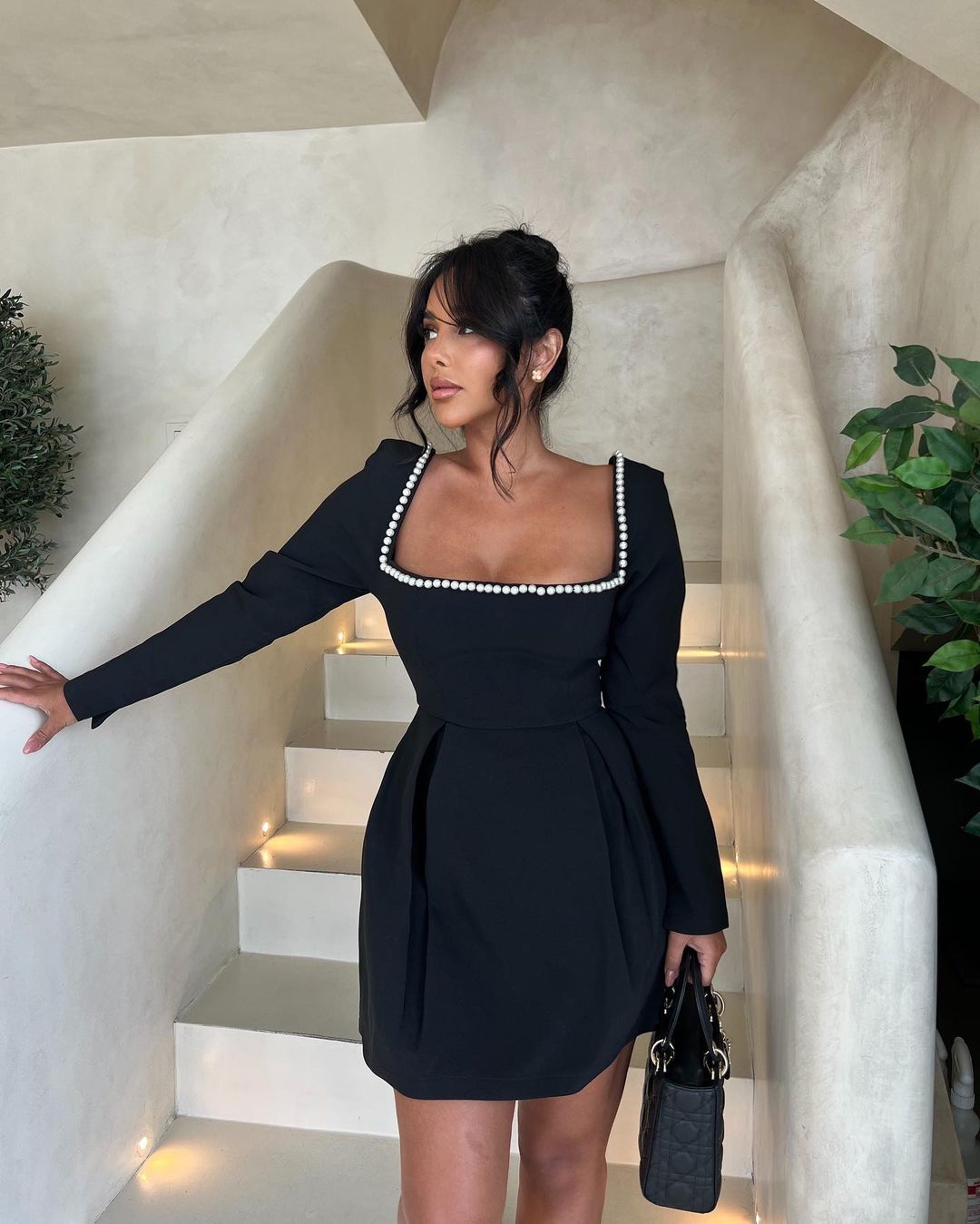 Women's Long Sleeve Dress Mini