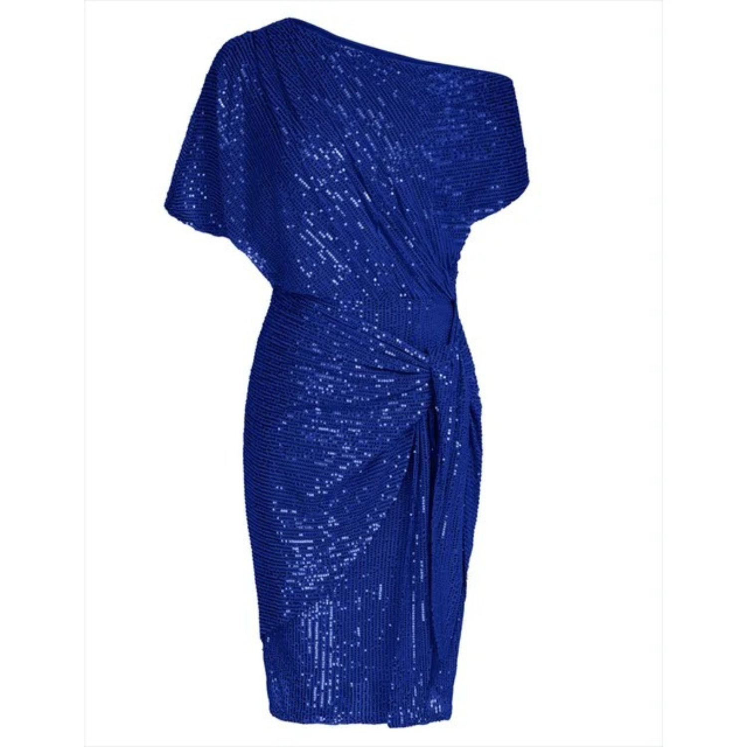 Women's One Shoulder Dress Midi