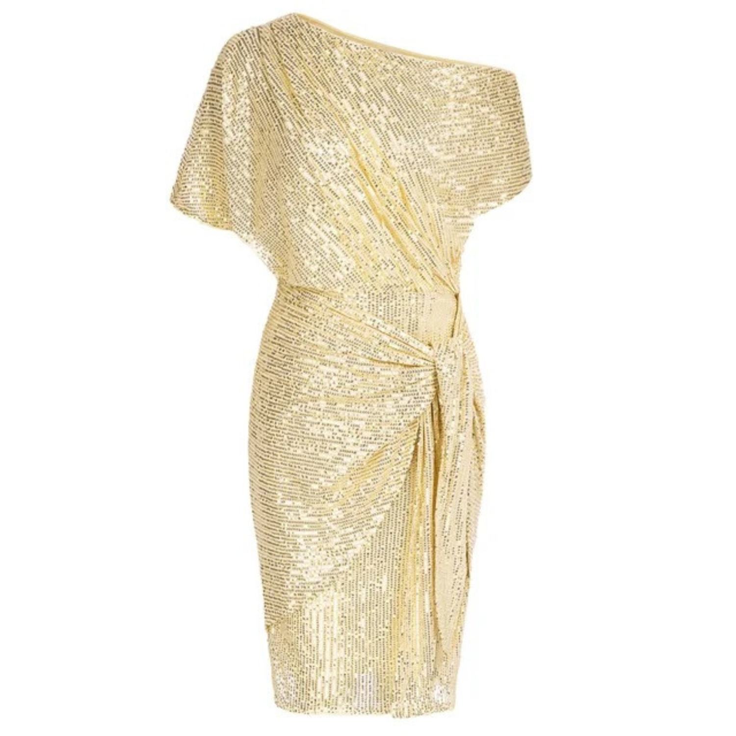 Women's One Shoulder Dress Midi
