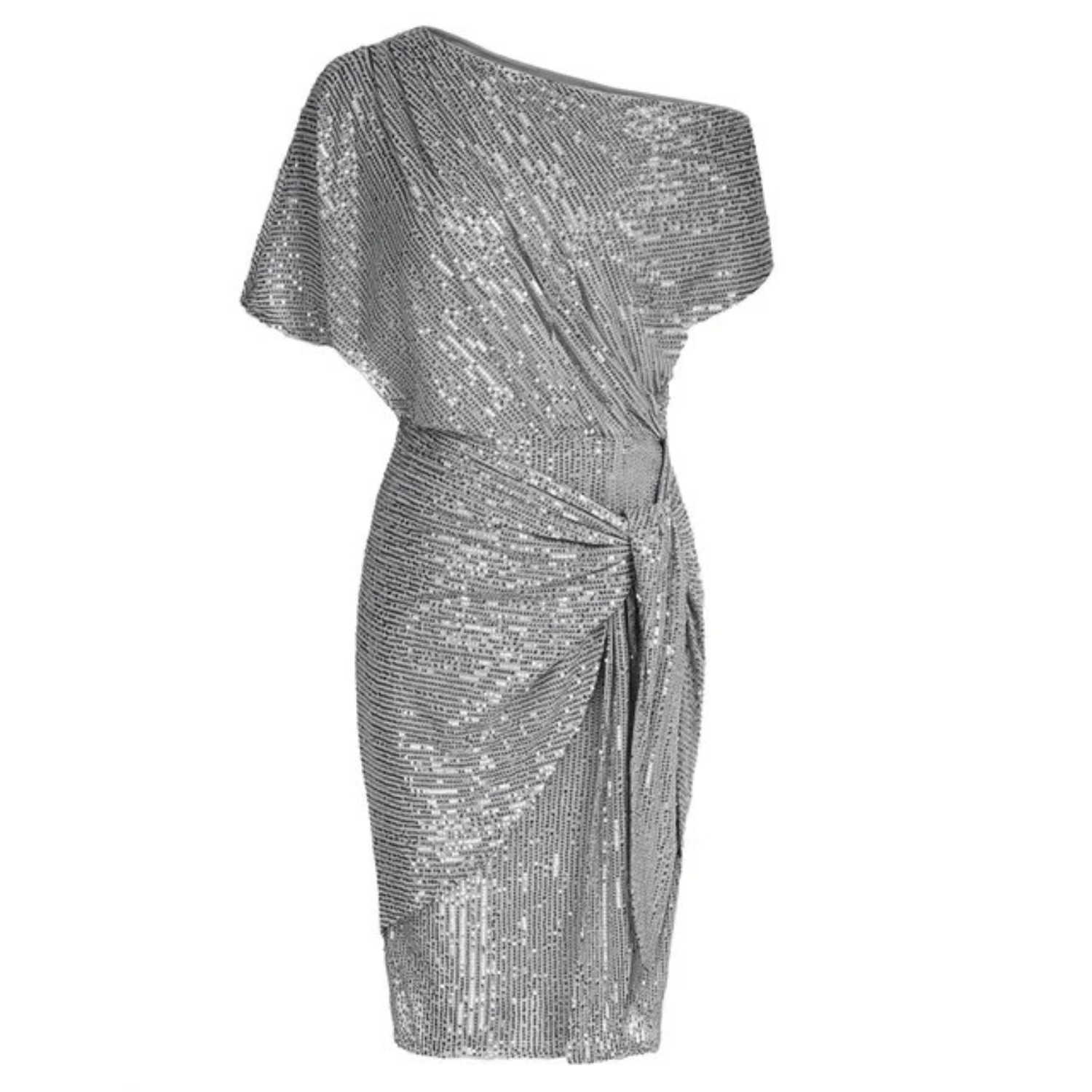 Women's One Shoulder Dress Midi