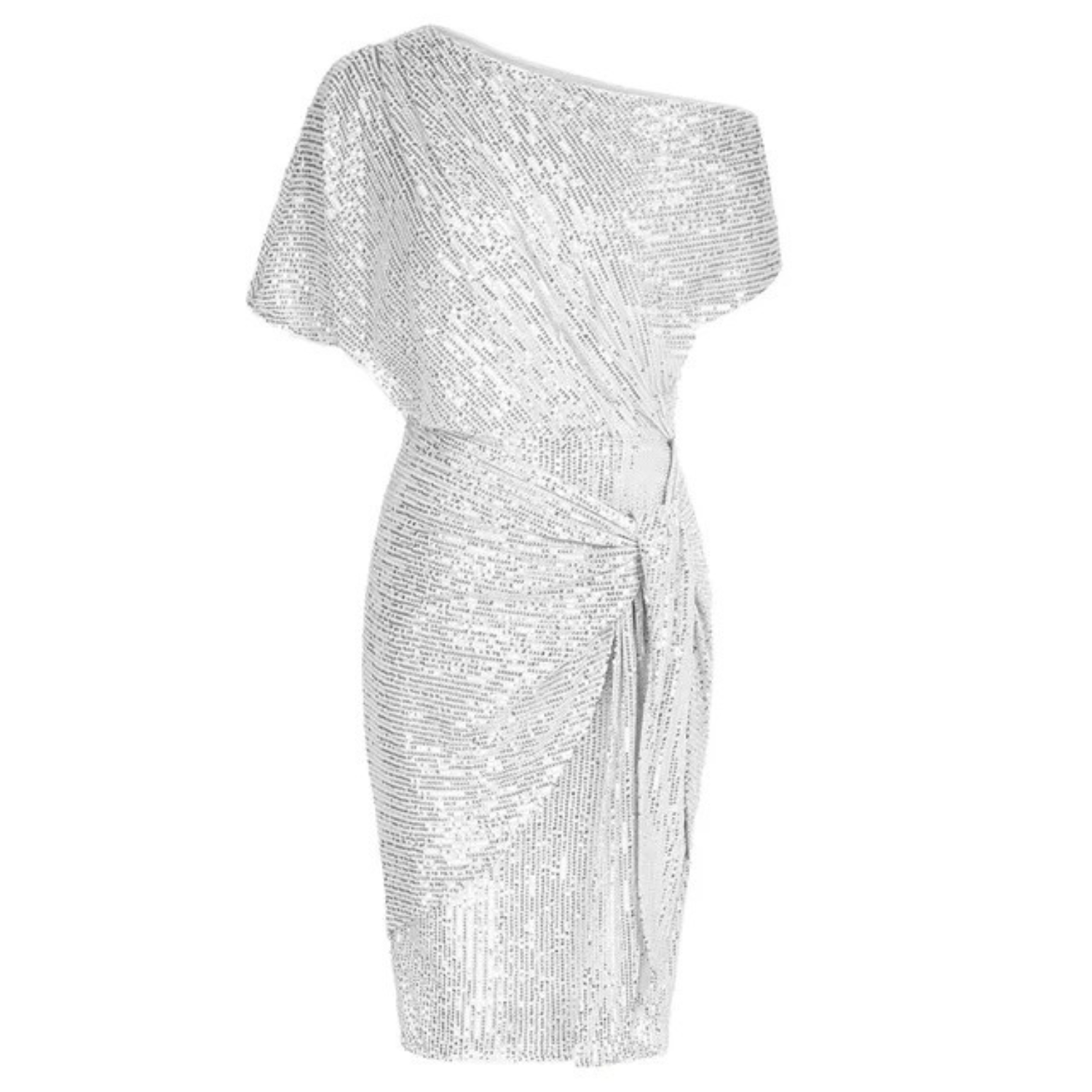 Women's One Shoulder Dress Midi
