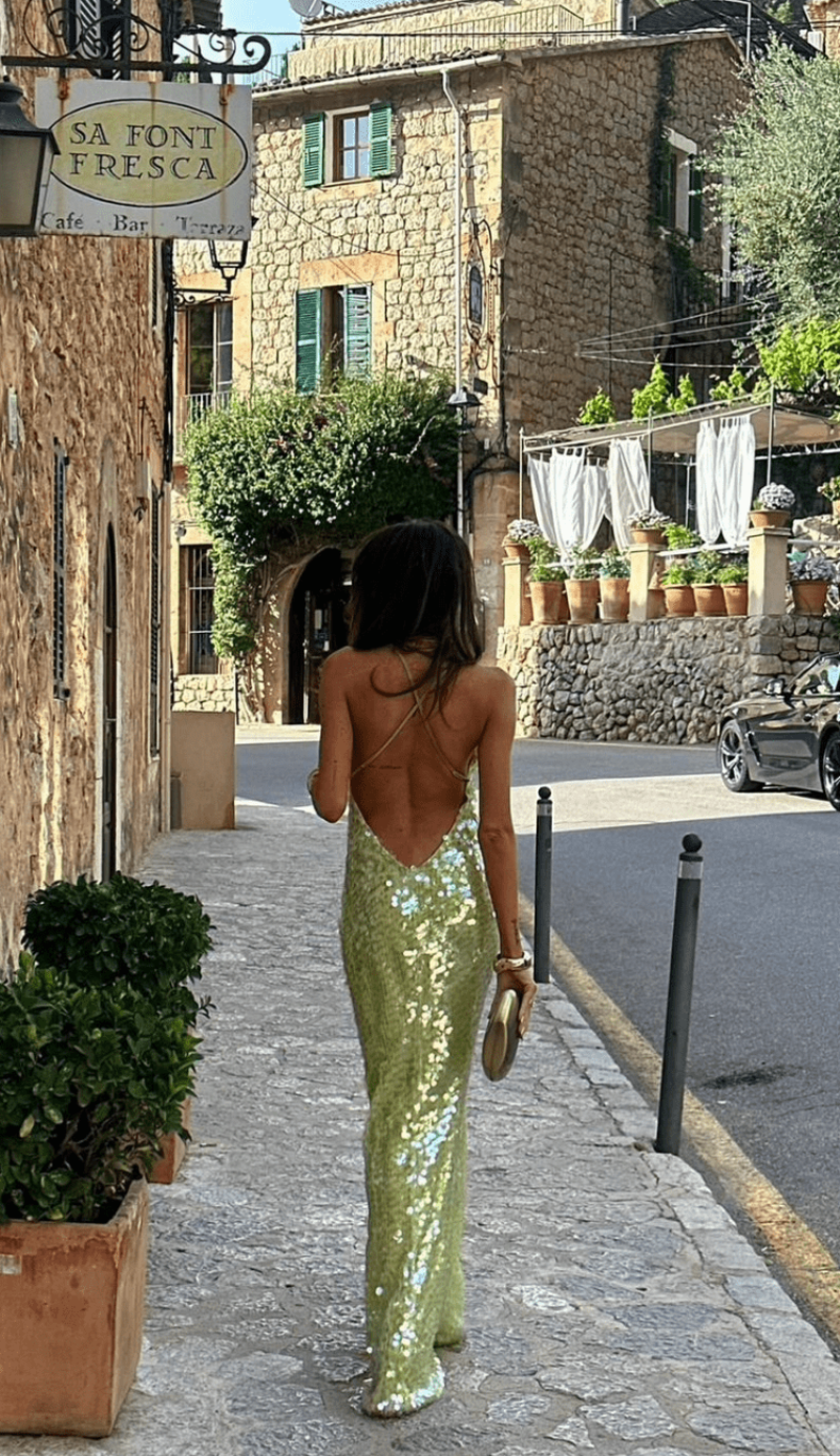 Women's Strappy Dress Maxi