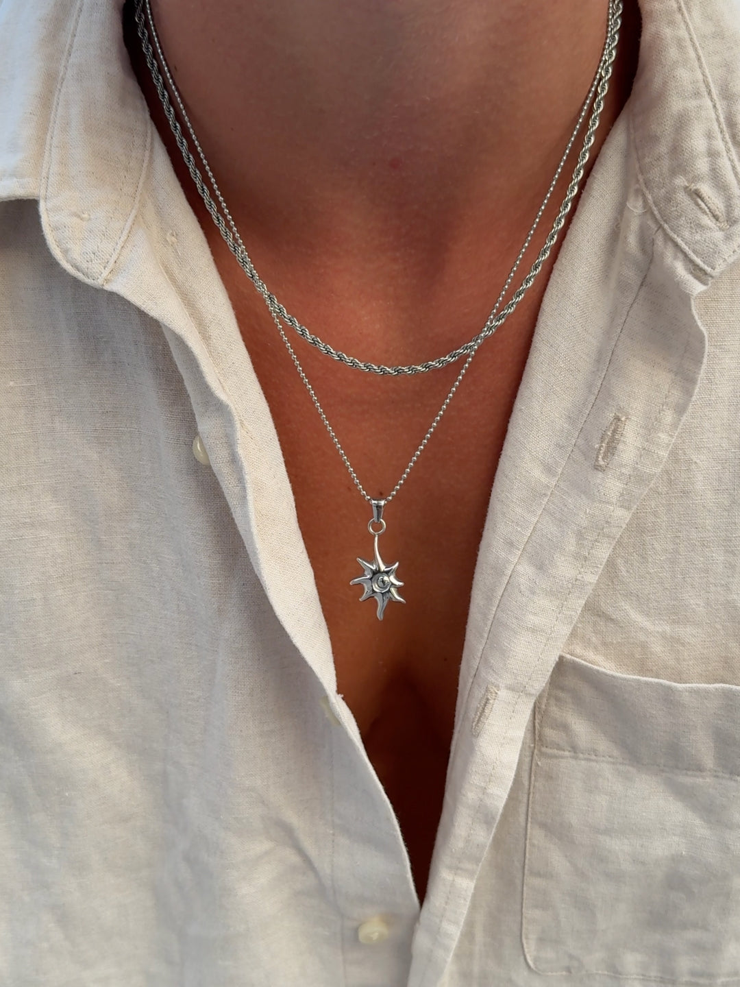 SOLARIS CHAIN | Silver