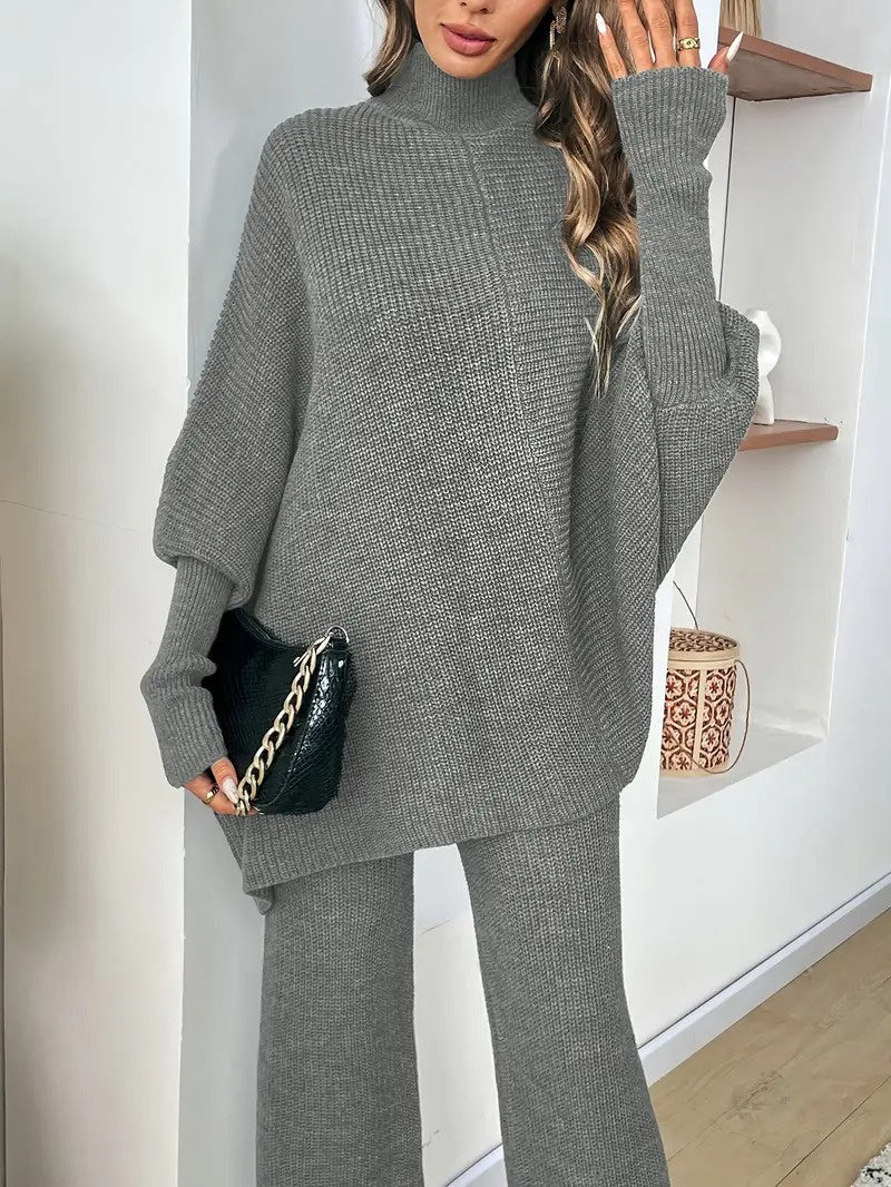 Women's Ribbed Two-Piece Set