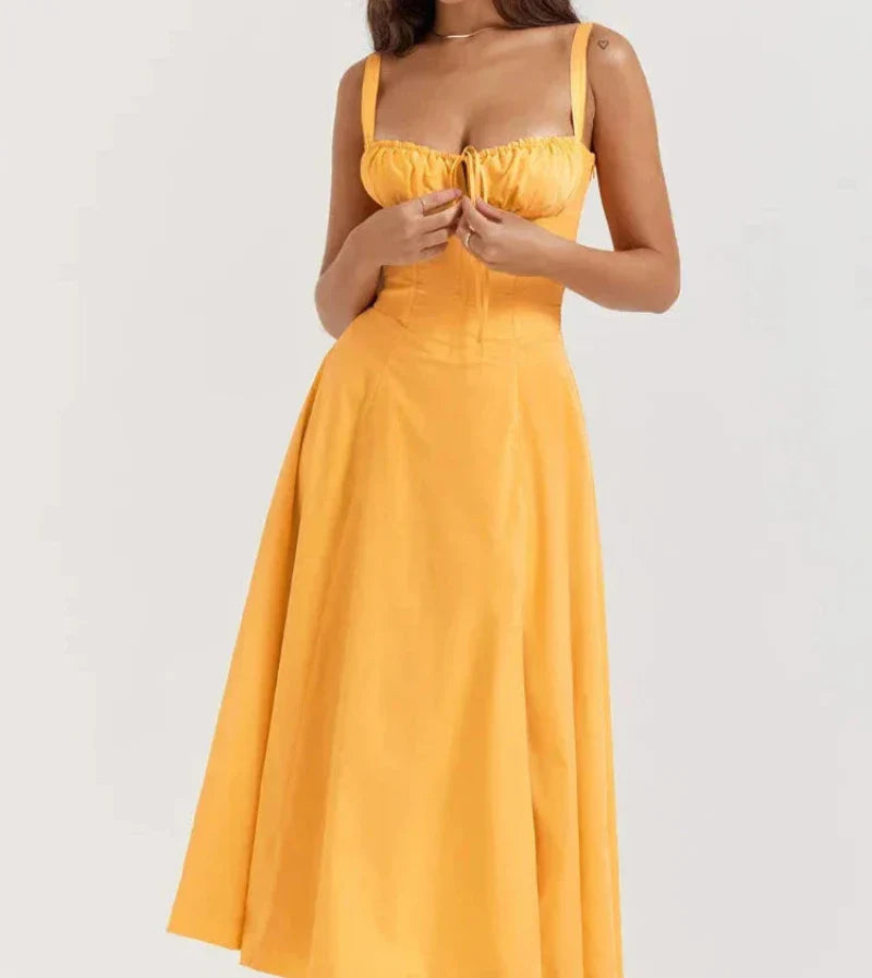 Women's A Line Dress Midi
