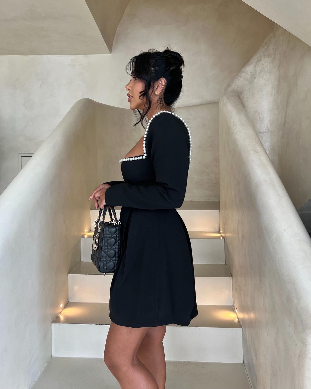Women's Long Sleeve Dress Mini