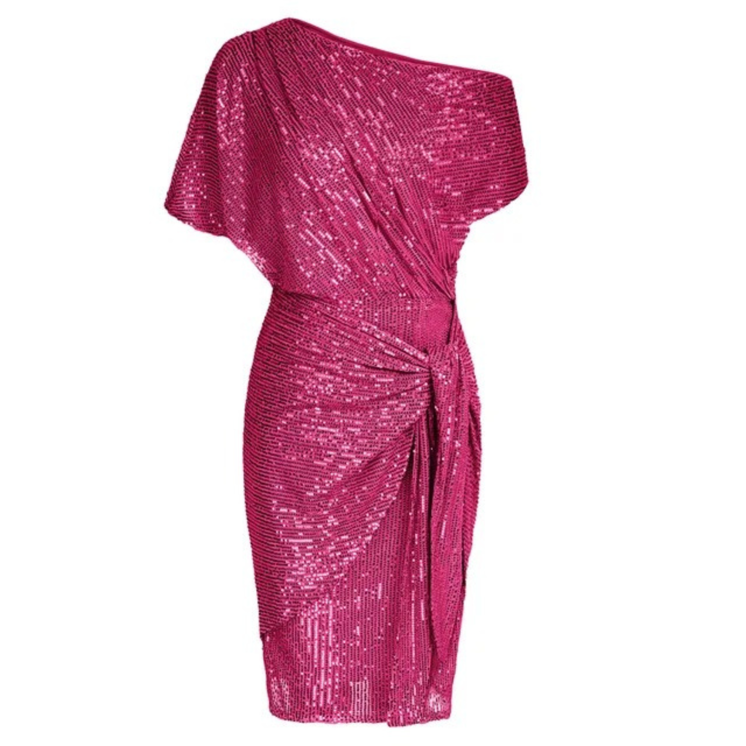 Women's One Shoulder Dress Midi