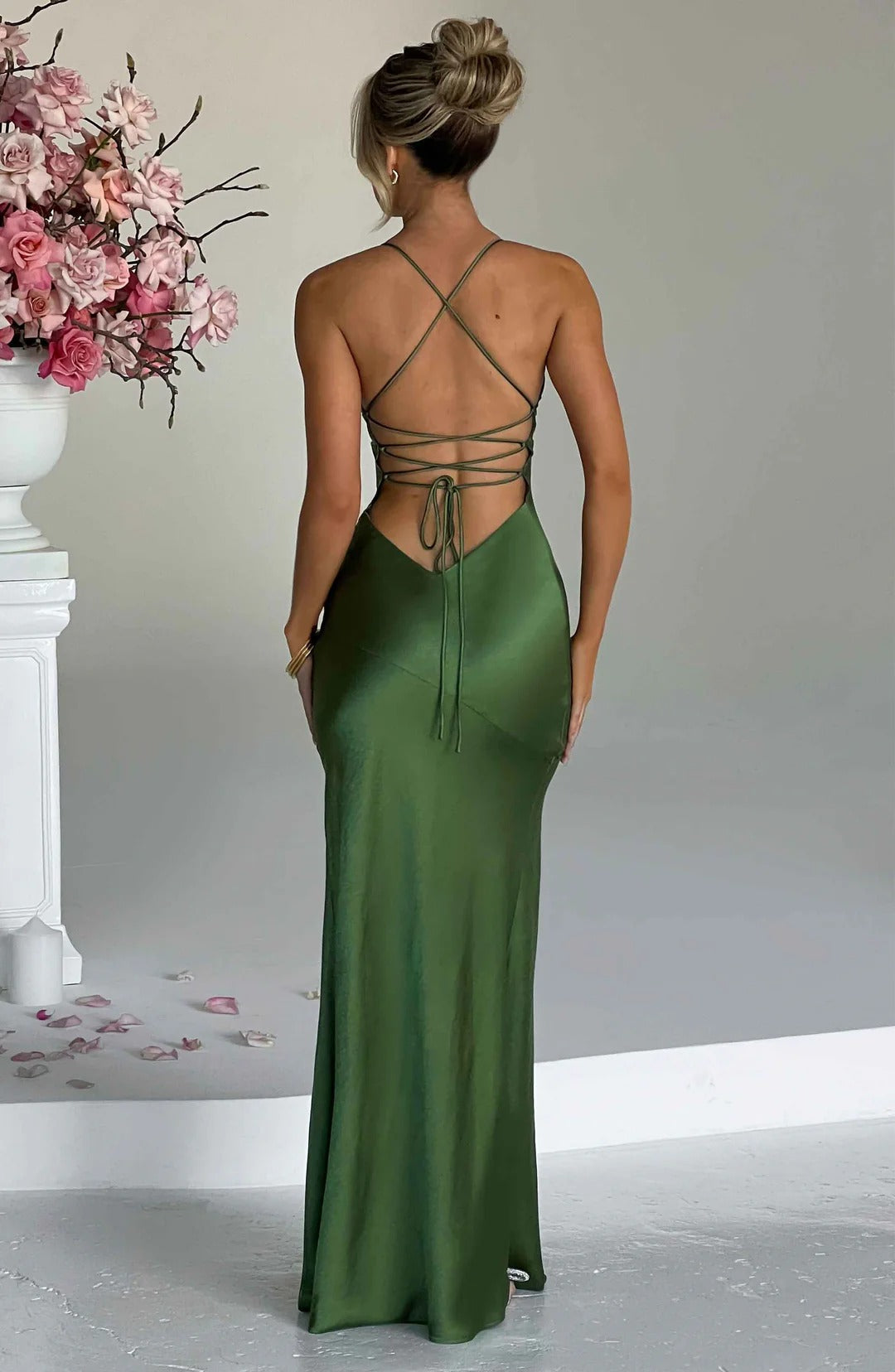 Women's Slip Bodycon Dress Maxi