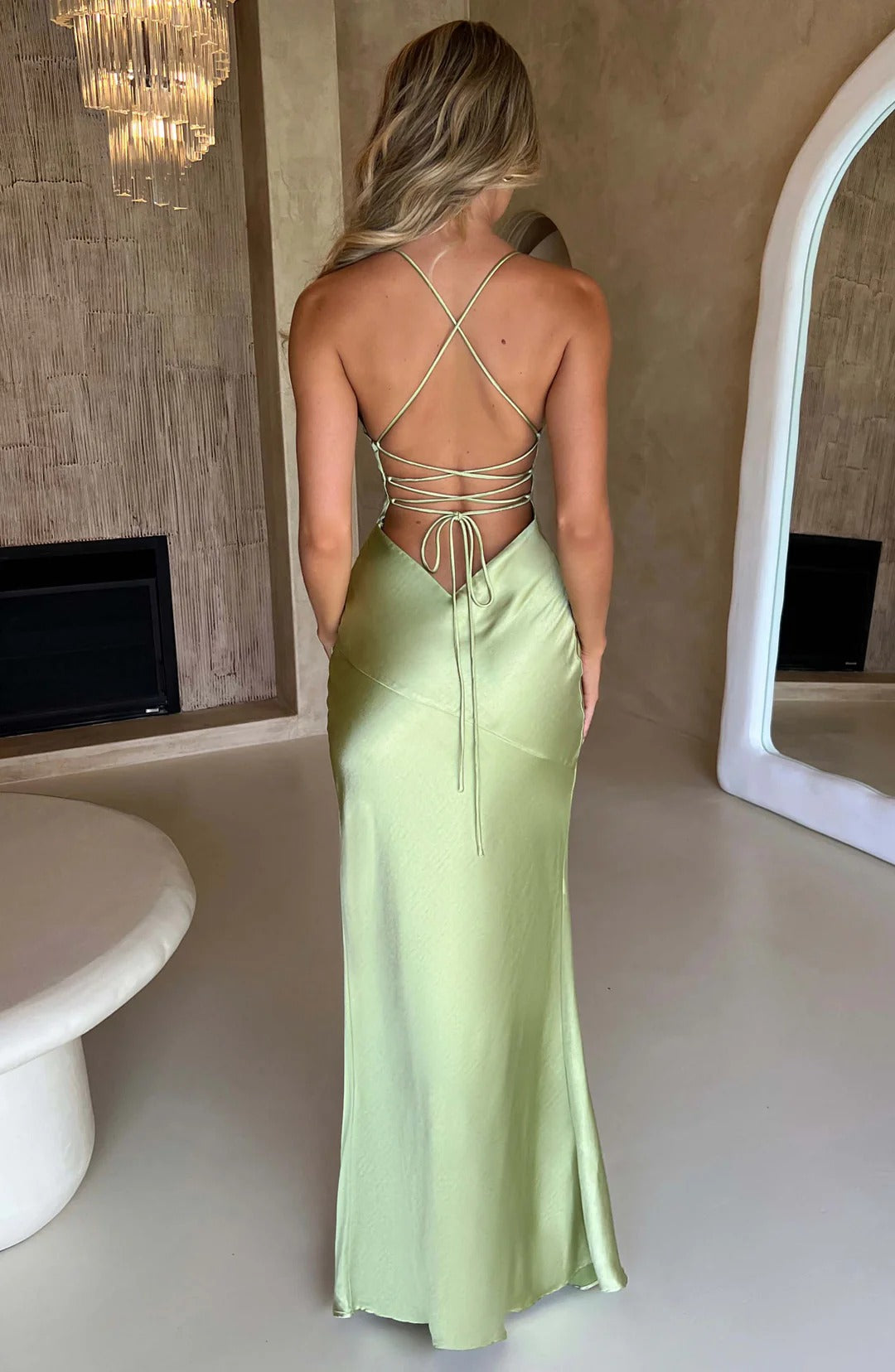 Women's Slip Bodycon Dress Maxi